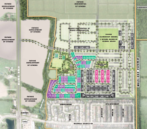 Brookline Site Plan, Minto Communities in Kanata